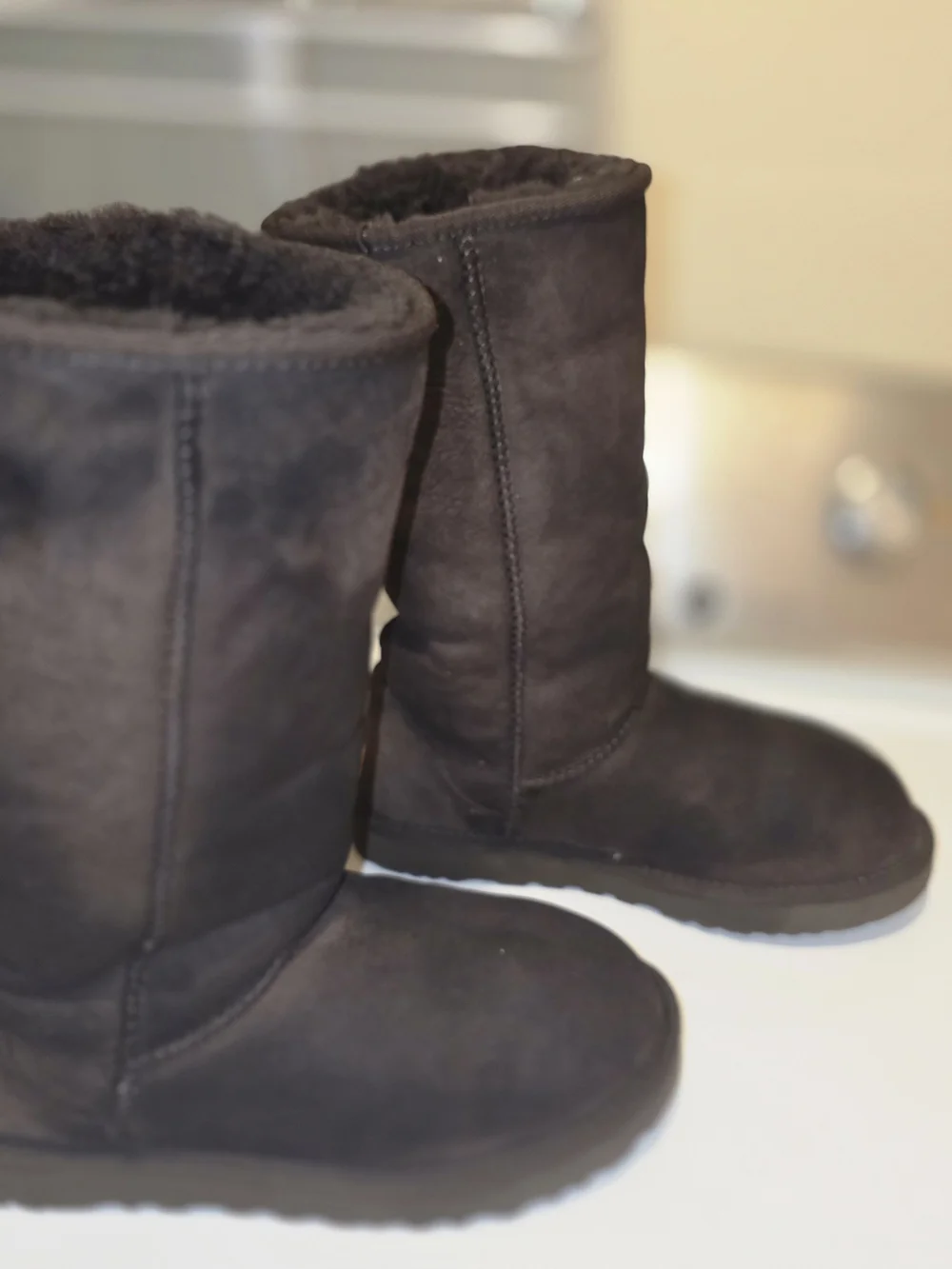 UGG Women's Brown Tall Shearling-Lined Boot